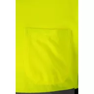   Bluza polo bicolora cu maneci lungi, Unisex, 2502E13786, Velilla, Poliester, Albastru, L