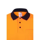 Bluza polo bicolora cu maneci lungi, Unisex, 2502E13793, Velilla, Poliester, Albastru, XL