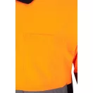 Bluza polo bicolora cu maneci lungi, Unisex, 2502E13793, Velilla, Poliester, Albastru, XL
