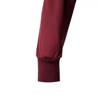   Bluza polo bicolora cu maneci lungi, Unisex, 2502E13801, Velilla, Poliester, Burgundy, XL