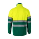 Jacheta in doua tonuri, Unisex, 2502E11500, Velilla, Poliester, Verde, 3XL