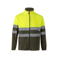   Jacheta in doua tonuri, Unisex, 2502E11495, Velilla, Poliester, Verde armata, M