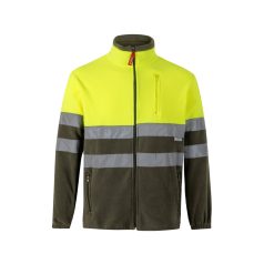   Jacheta in doua tonuri, Unisex, 2502E11495, Velilla, Poliester, Verde armata, M