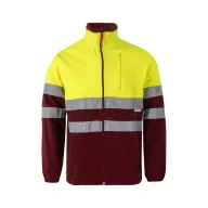   Jacheta in doua tonuri, Unisex, 2502E11461, Velilla, Poliester, Burgundy, S
