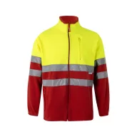   Jacheta in doua tonuri, Unisex, 2502E11438, Velilla, Poliester, Rosu, 5XL