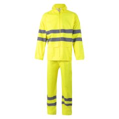   Costum de ploaie, Unisex, 2502E13721, Velilla, Poliester, Galben hexacrom, 2XL