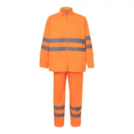   Costum de ploaie, Unisex, 2502E13730, Velilla, Poliester, Portocaliu hexacrom, XL