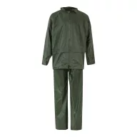   Costum de ploaie din doua piese, Unisex, 2502E13271, Velilla, Poliester, Bumbac, Verde, 2XL