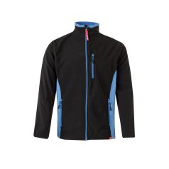   Jacheta bicolora, Unisex, 2502E11817, Velilla, Poliester, Negru, S