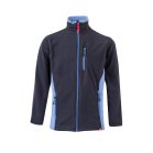 Jacheta bicolora, Unisex, 2502E11744, Velilla, Poliester, Albastru, M