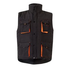   Vesta captusita, bicolora, cu mai multe buzunare, Unisex, 2502E12920, Velilla, Poliester, Negru, S