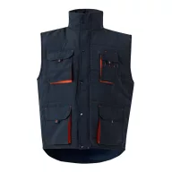   Vesta captusita, bicolora, cu mai multe buzunare, Unisex, 2502E12865, Velilla, Poliester, Albastru, XL