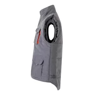   Vesta captusita, bicolora, cu mai multe buzunare, Unisex, 2502E12895, Velilla, Poliester, Gri, XL