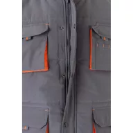   Vesta captusita, bicolora, cu mai multe buzunare, Unisex, 2502E12895, Velilla, Poliester, Gri, XL