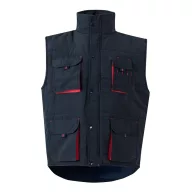   Vesta captusita, bicolora, cu mai multe buzunare, Unisex, 2502E12846, Velilla, Poliester, Albastru, 3XL