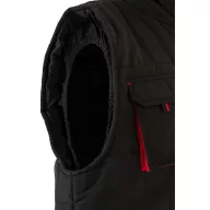   Vesta captusita, bicolora, cu mai multe buzunare, Unisex, 2502E12907, Velilla, Poliester, Negru, 3XL