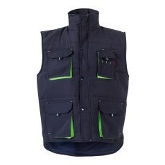   Vesta captusita, bicolora, cu mai multe buzunare, Unisex, 2502E12857, Velilla, Poliester, Albastru, M
