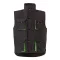 Vesta captusita, bicolora, cu mai multe buzunare, Unisex, 2502E12913, Velilla, Poliester, Negru, L