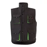   Vesta captusita, bicolora, cu mai multe buzunare, Unisex, 2502E12923, Velilla, Poliester, Negru, S