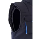 Vesta captusita, bicolora, cu mai multe buzunare, Unisex, 2502E12868, Velilla, Poliester, Albastru, XL