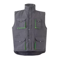   Vesta captusita, bicolora, cu mai multe buzunare, Unisex, 2502E12888, Velilla, Poliester, Gri, M