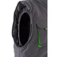   Vesta captusita, bicolora, cu mai multe buzunare, Unisex, 2502E12888, Velilla, Poliester, Gri, M