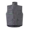 Vesta captusita, bicolora, cu mai multe buzunare, Unisex, 2502E12893, Velilla, Poliester, Gri, S