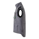 Vesta captusita, bicolora, cu mai multe buzunare, Unisex, 2502E12893, Velilla, Poliester, Gri, S