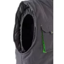 Vesta captusita, bicolora, cu mai multe buzunare, Unisex, 2502E12898, Velilla, Poliester, Gri, XL