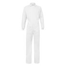 Salopeta din twill, Unisex, 2502E13851, Velilla, Poliester, Bumbac, Alb, 60