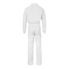 Salopeta din twill, Unisex, 2502E13851, Velilla, Poliester, Bumbac, Alb, 60
