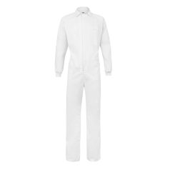   Salopeta din twill, Unisex, 2502E13854, Velilla, Poliester, Bumbac, Alb, 68