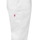 Salopeta din twill, Unisex, 2502E13855, Velilla, Poliester, Bumbac, Alb, 70