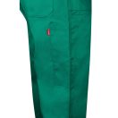 Salopeta din twill, Unisex, 2502E13962, Velilla, Poliester, Bumbac, Verde, 68