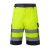 Pantaloni scurti cu buzunare multiple in doua culori, Unisex, 2502E11833, Velilla, Poliester, Bumbac, Galben, M