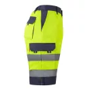 Pantaloni scurti cu buzunare multiple in doua culori, Unisex, 2502E11834, Velilla, Poliester, Bumbac, Galben, S