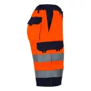 Pantaloni scurti cu buzunare multiple in doua culori, Unisex, 2502E11836, Velilla, Poliester, Bumbac, Portocaliu, 2XL