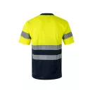 Tricou tehnic bicolor, Unisex, 2502E11124, Velilla, Poliester, Albastru, L