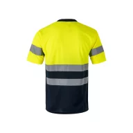   Tricou tehnic bicolor, Unisex, 2502E11128, Velilla, Poliester, Albastru, S