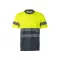 Tricou tehnic bicolor, Unisex, 2502E11136, Velilla, Poliester, Gri, S