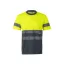 Tricou tehnic bicolor, Unisex, 2502E11136, Velilla, Poliester, Gri, S