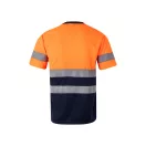 Tricou tehnic bicolor, Unisex, 2502E11127, Velilla, Poliester, Albastru, M
