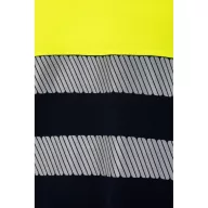   Tricou pique bicolor, Unisex, 2502E11088, Velilla, Bumbac, Poliester, Albastru, 2XL
