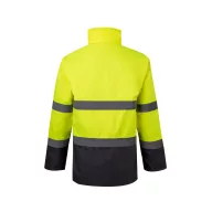   Jacheta Parka bicolora, Unisex, 2502E13597, Velilla, Poliester, Gri, 3XL