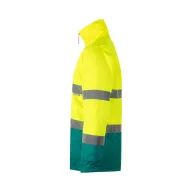   Jacheta Parka bicolora, Unisex, 2502E13607, Velilla, Poliester, Verde, XL