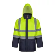   Jacheta Parka 4 in 1 in doua tonuri, Unisex, 2502E12367, Velilla, Poliester, Albastru, S