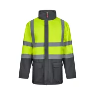   Jacheta Parka 4 in 1 in doua tonuri, Unisex, 2502E12373, Velilla, Poliester, Gri, L