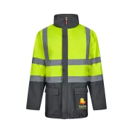   Jacheta Parka 4 in 1 in doua tonuri, Unisex, 2502E12373, Velilla, Poliester, Gri, L