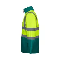   Jacheta Parka 4 in 1 in doua tonuri, Unisex, 2502E12380, Velilla, Poliester, Verde, M