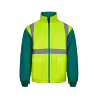   Jacheta Parka 4 in 1 in doua tonuri, Unisex, 2502E12380, Velilla, Poliester, Verde, M